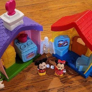 Minnie and Mickey little people house
